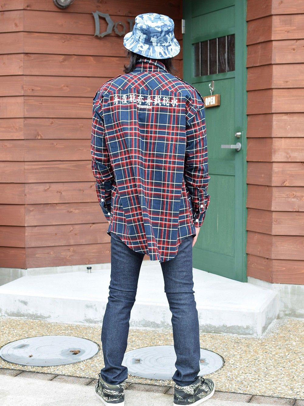 TAGGING CHECK SHIRT