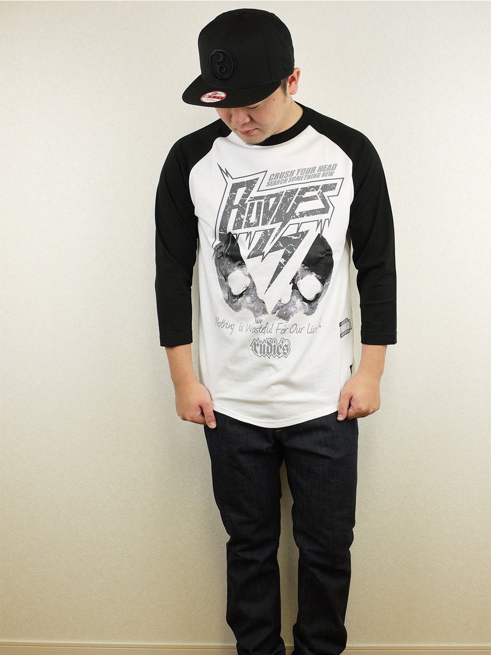 SHOCKED 3/4 RAGLAN