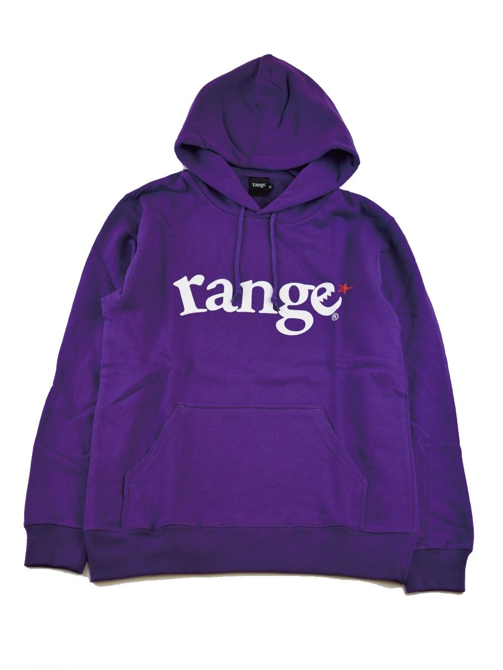 range logo pull over hoody