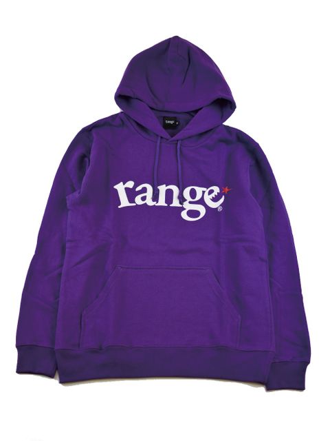 range logo pull over hoody