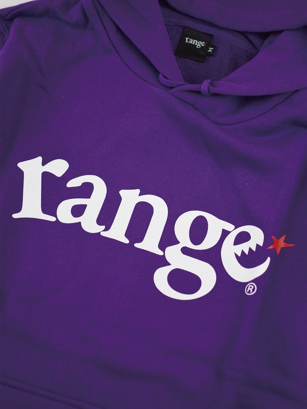 range logo pull over hoody