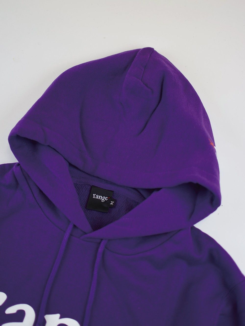range logo pull over hoody