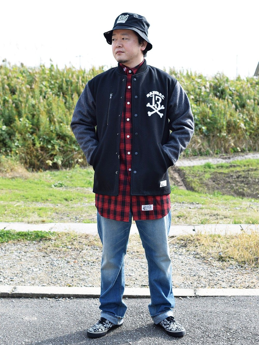 SABBAT13 - 13&BONES STADIUM JACKET | DOLL