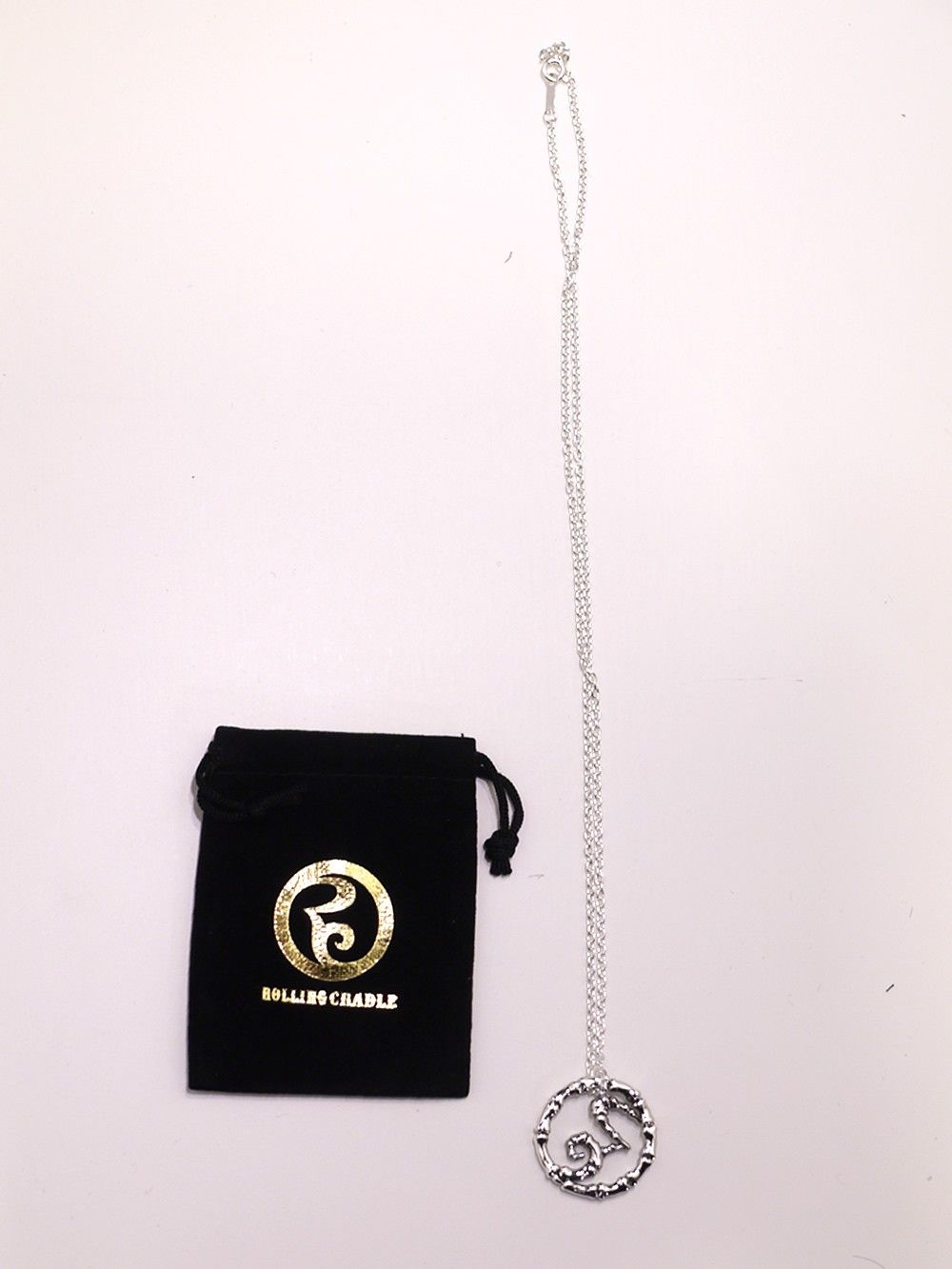 RC BONE LOGO PENDANT