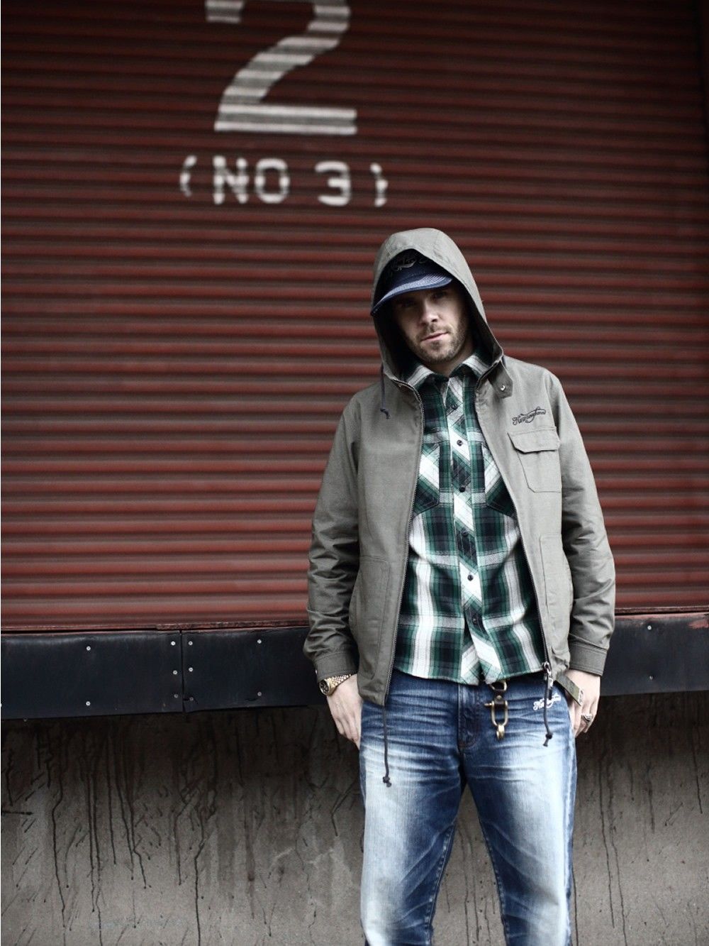 CHECK SHIRT L/S -Comrade-