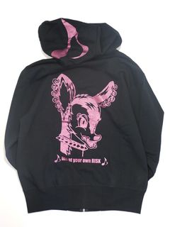 ラメBAMBI ZIP PARKA