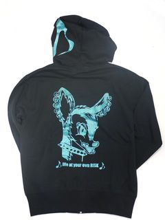 ラメBAMBI ZIP PARKA