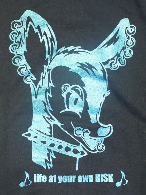 ラメBAMBI ZIP PARKA