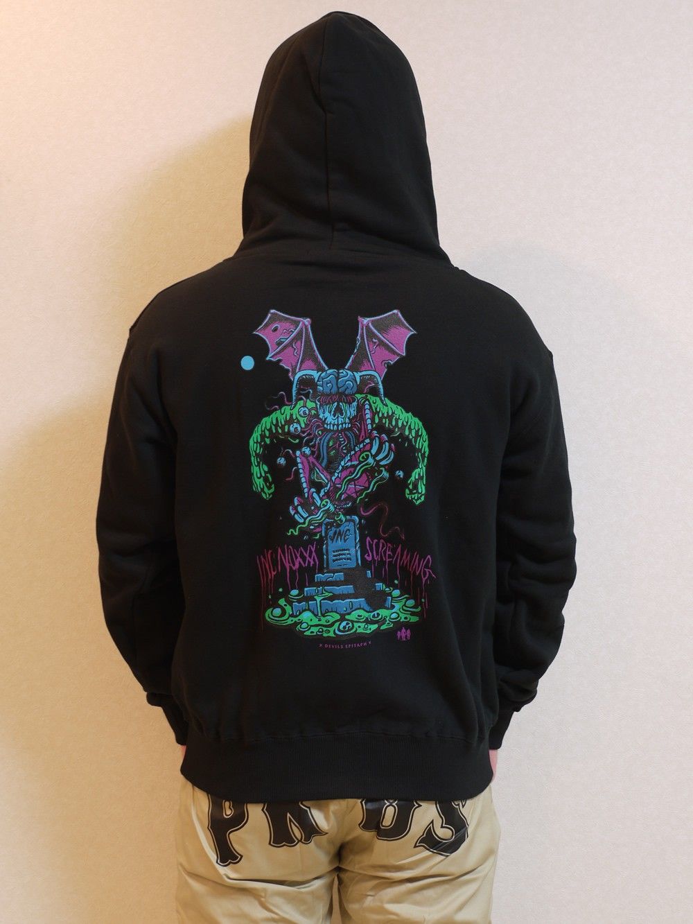 "DEVIL'S EPITAPH" Zip Hoodie