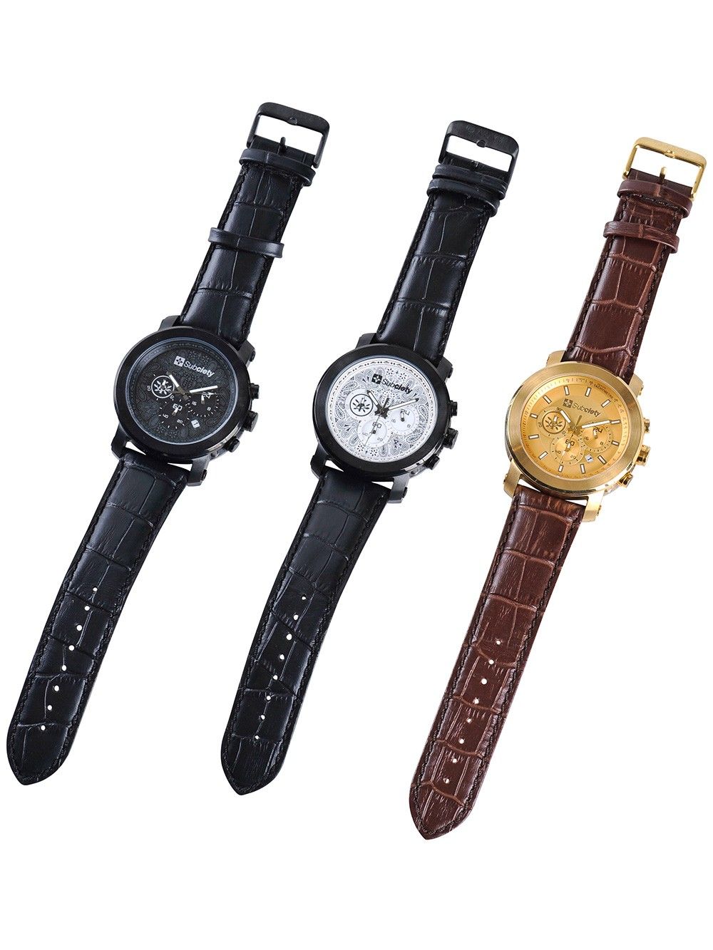 Subciety×ALIVE WATCH -LEATHER- - フリーサイズ