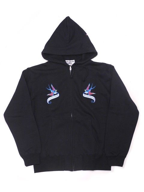 ラメ BAMBI ZIP PARKA