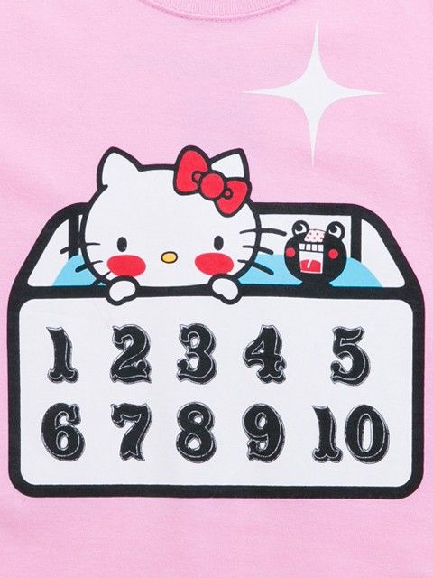 【OJISUNxHELLO KITTY】 お風呂キティTEE