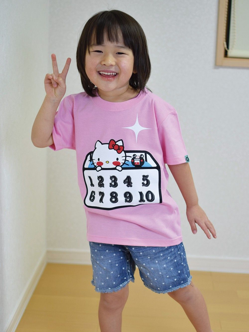 【OJISUNxHELLO KITTY】 お風呂キティTEE