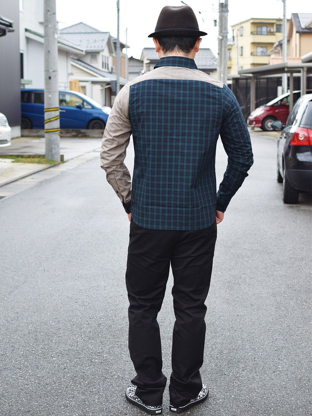 CRAZY CHECK SHIRT L/S-Praha-