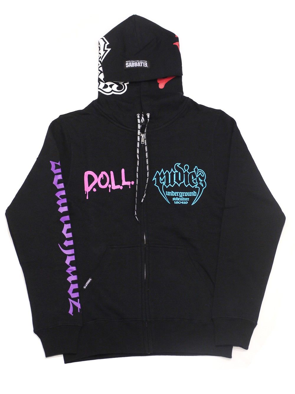 DOLL×RUDIES×SABBAT13 ZIPHOOD SW