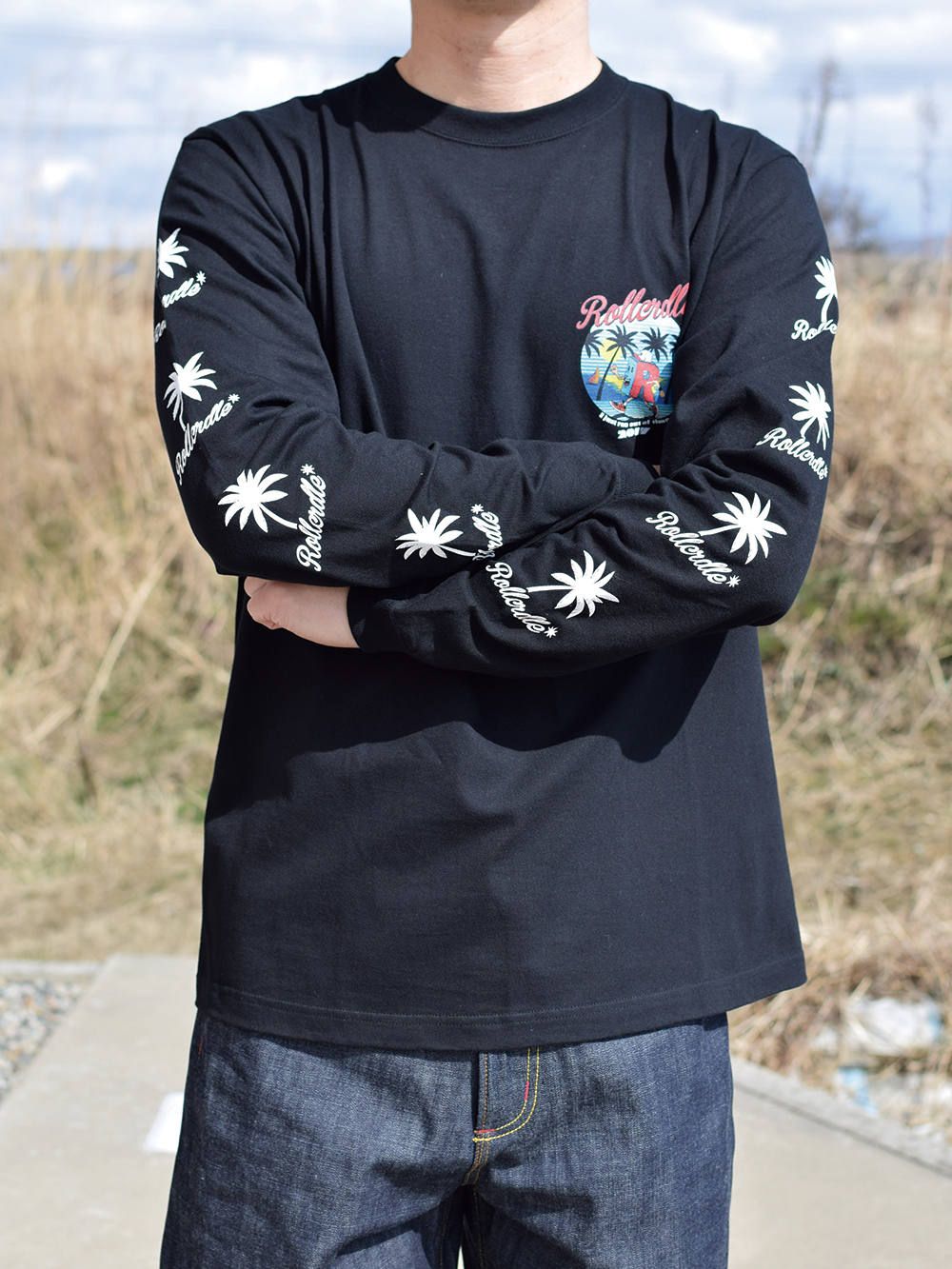 P-kn BEACH LONG T-SHIRT