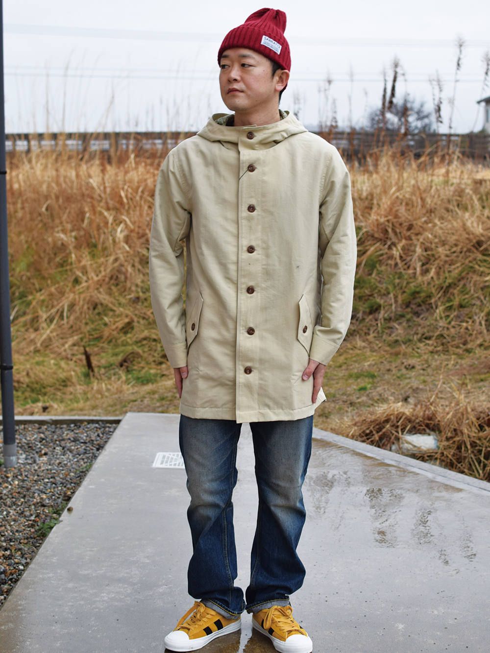 BACK STYLE FOODED Coat