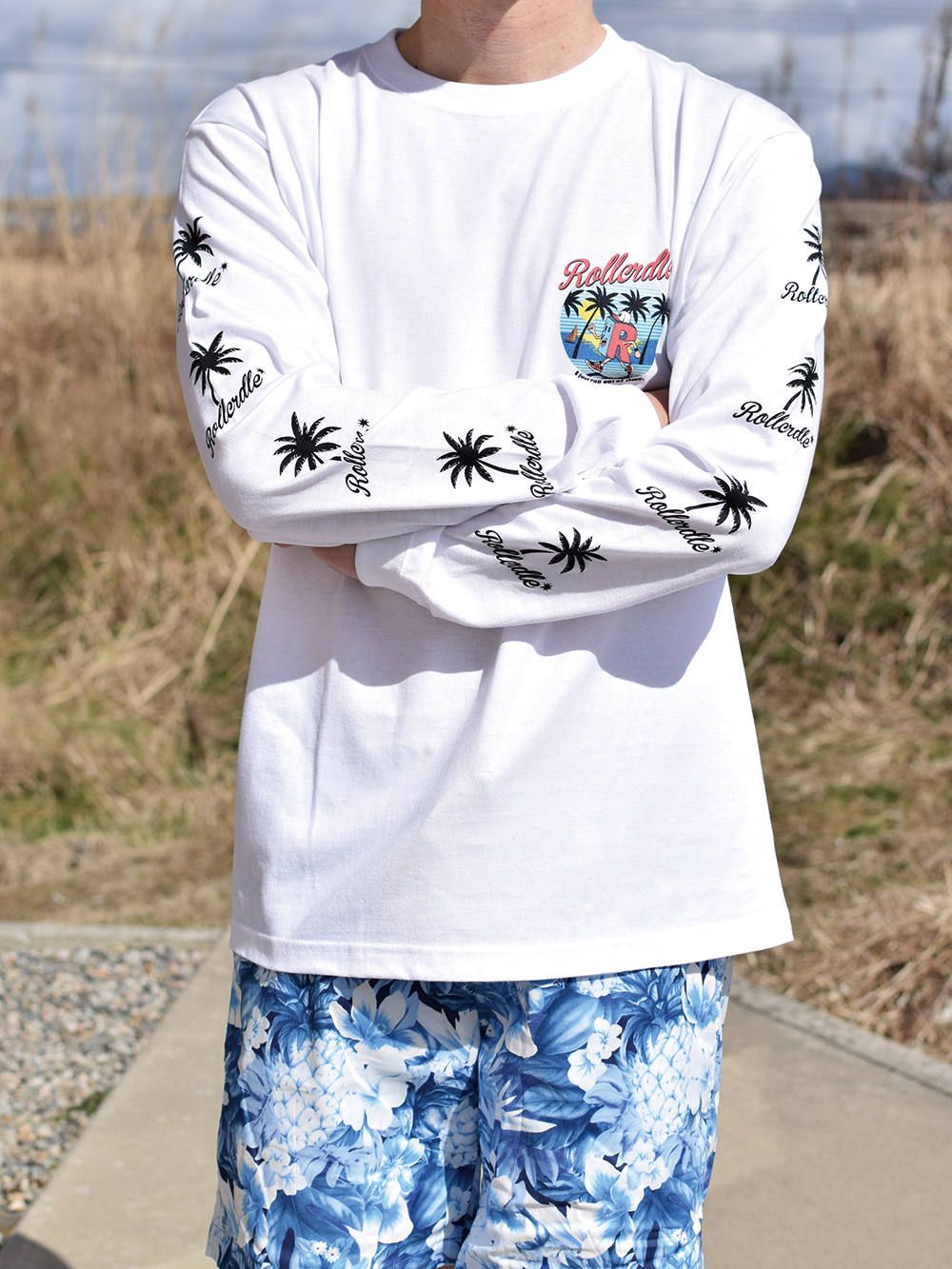 P-kn BEACH LONG T-SHIRT