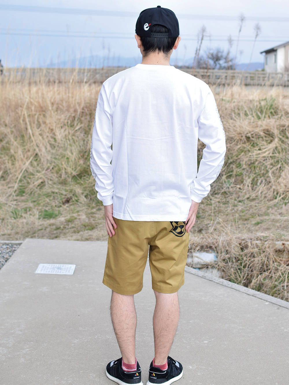 Dragon L/S tee sleeve print