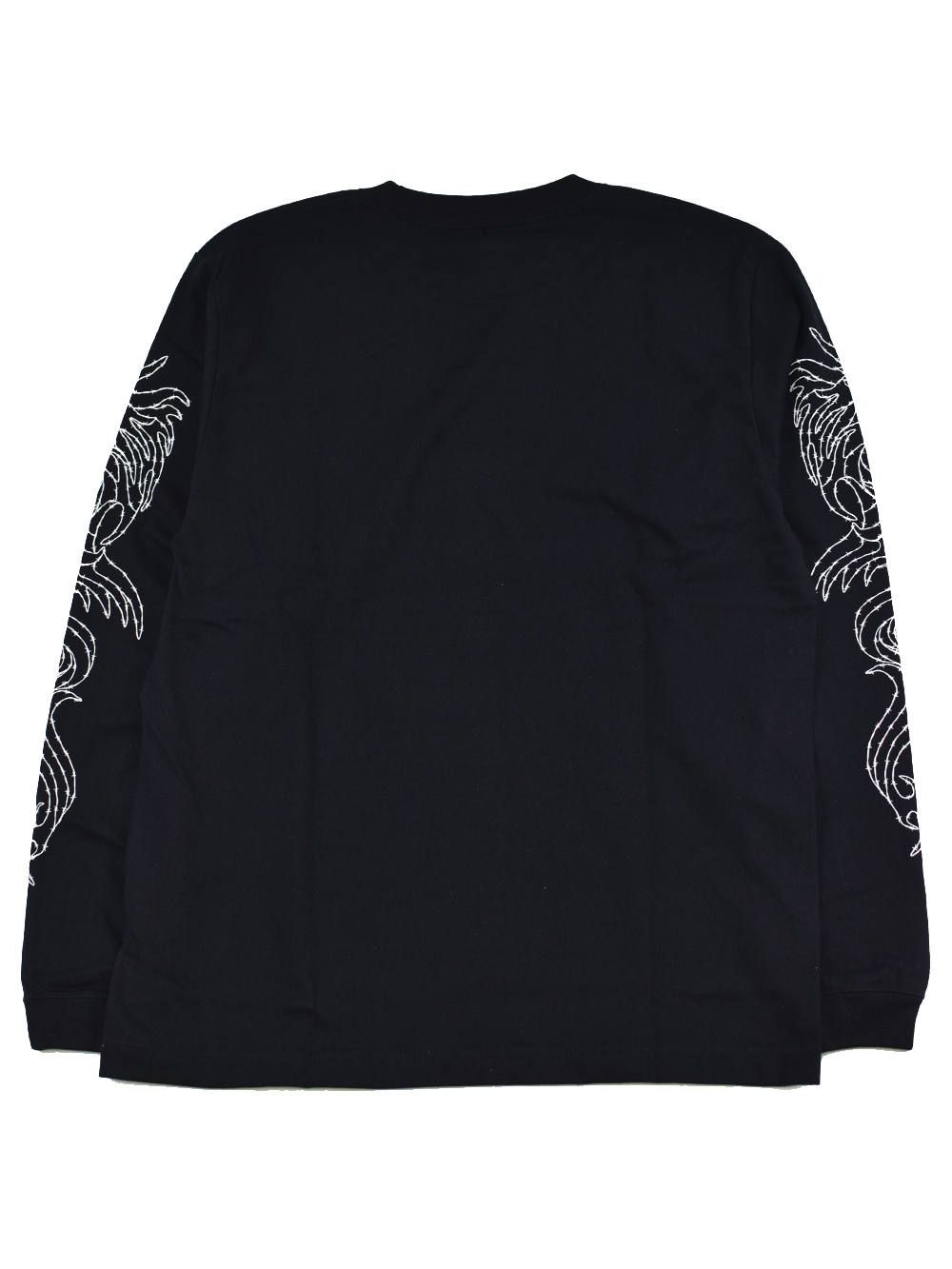 Dragon L/S tee sleeve print