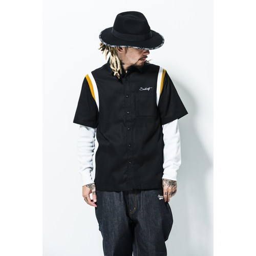 WORK SHIRT S/S-PALMISTRY-