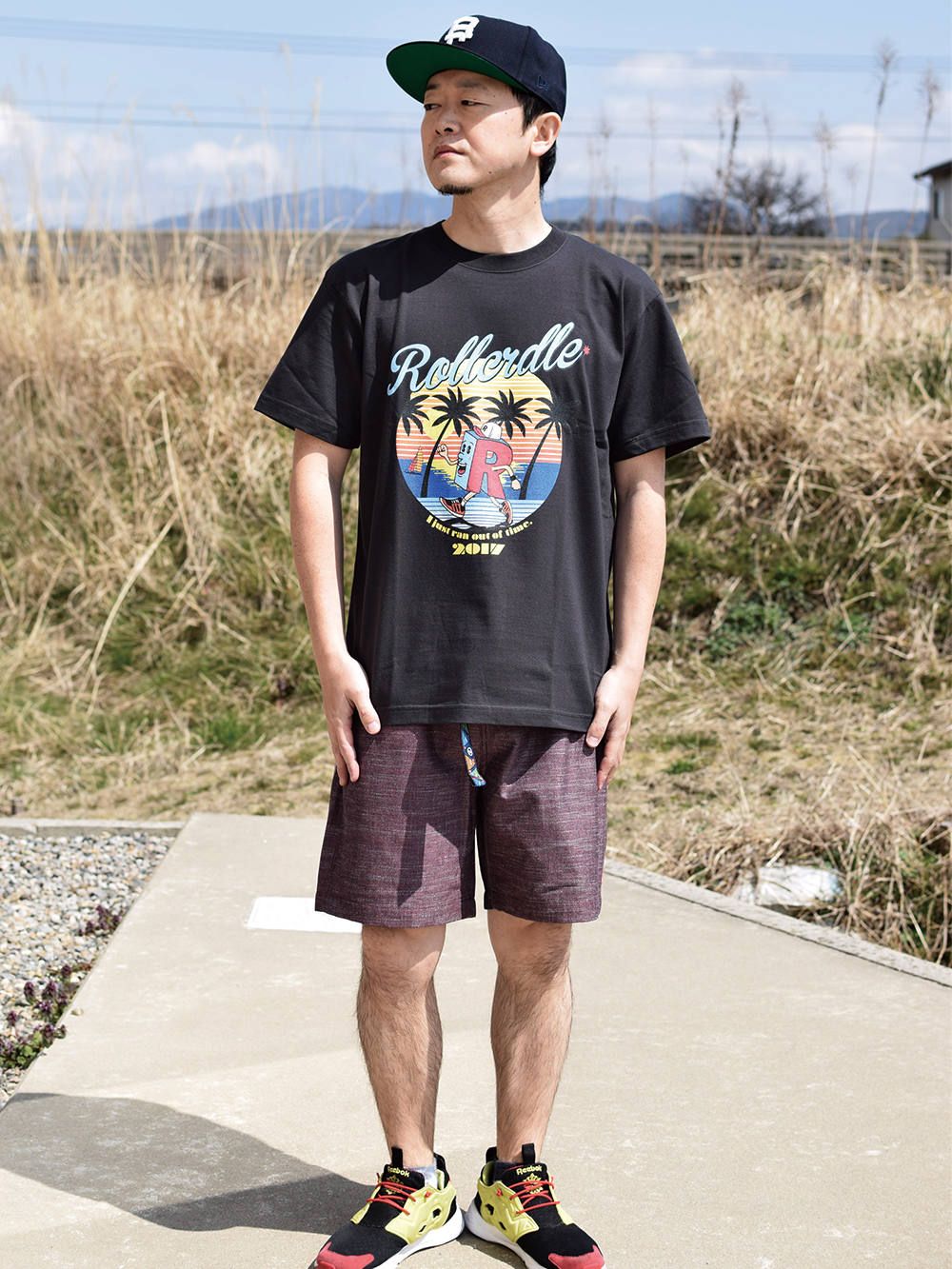 R-kn BEACH RUNNING T-SHIRT