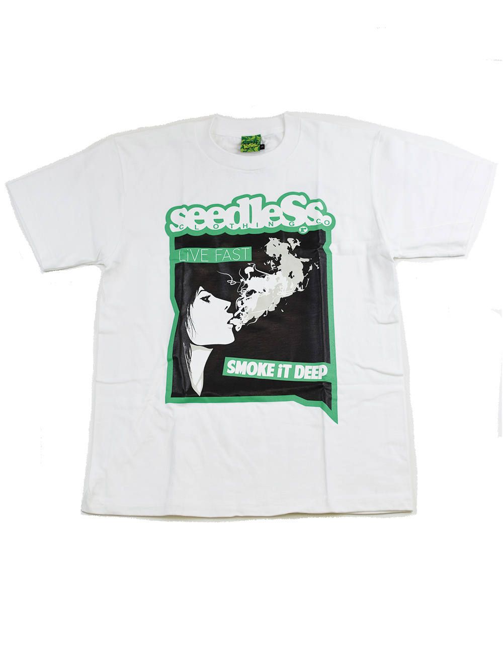 LIVE FAST SMOKE DEEP..... s/s tee