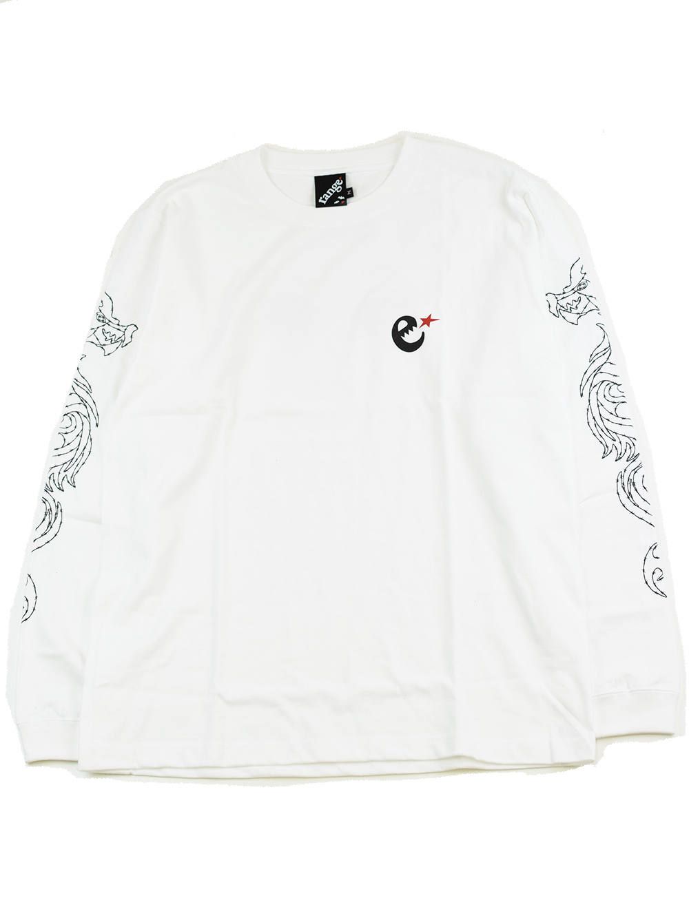 Dragon L/S tee sleeve print