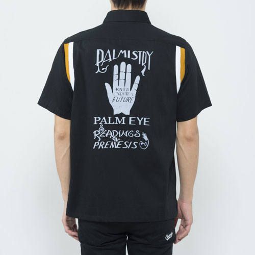 WORK SHIRT S/S-PALMISTRY-