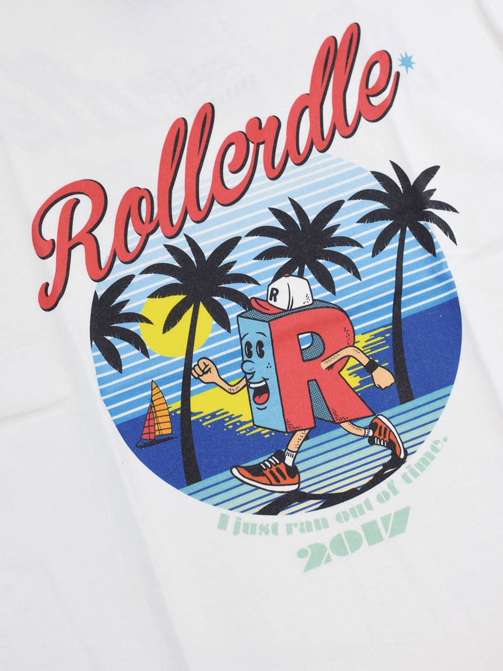 R-kn BEACH RUNNING T-SHIRT