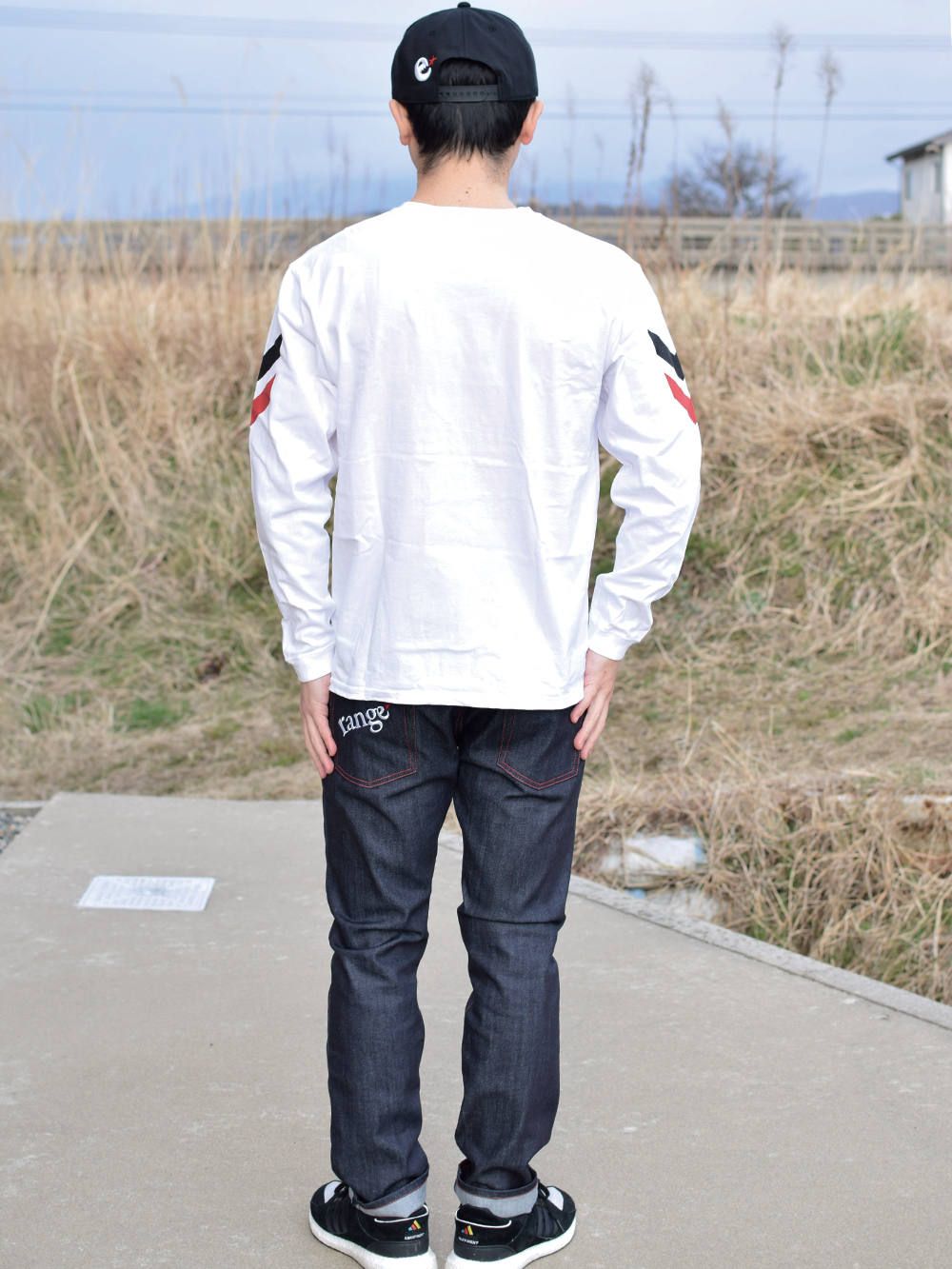 narrow sleeve L/S TEE