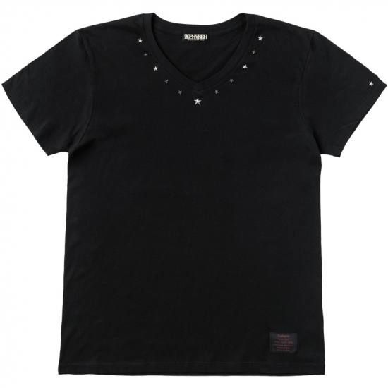 STAR STUDS VNECK S/S