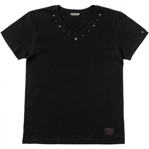 STAR STUDS VNECK S/S