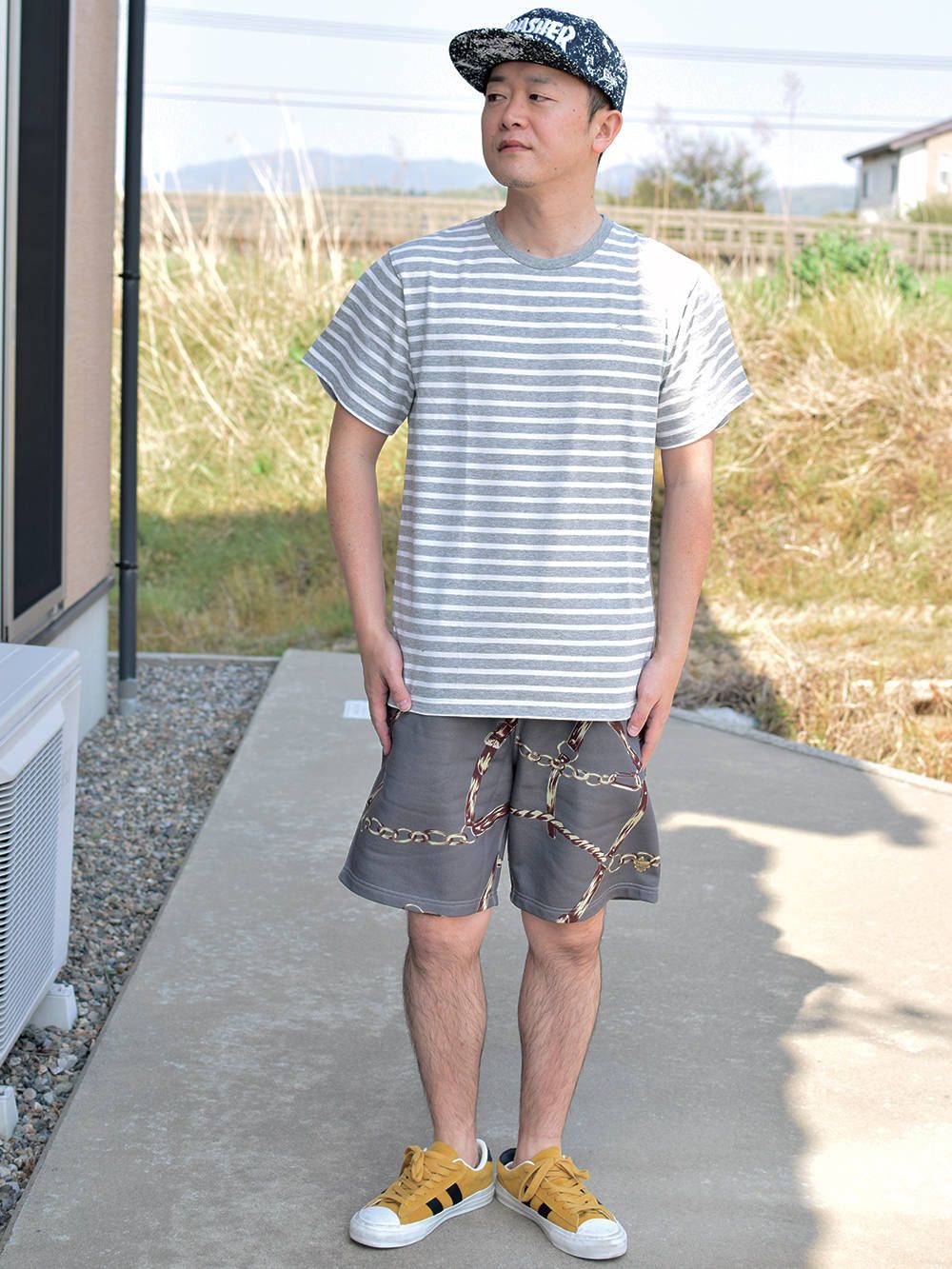 Chain Short Pants