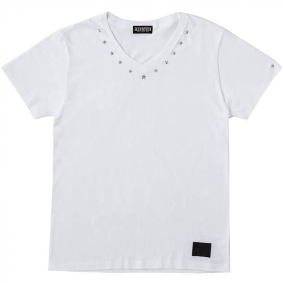 STAR STUDS VNECK S/S