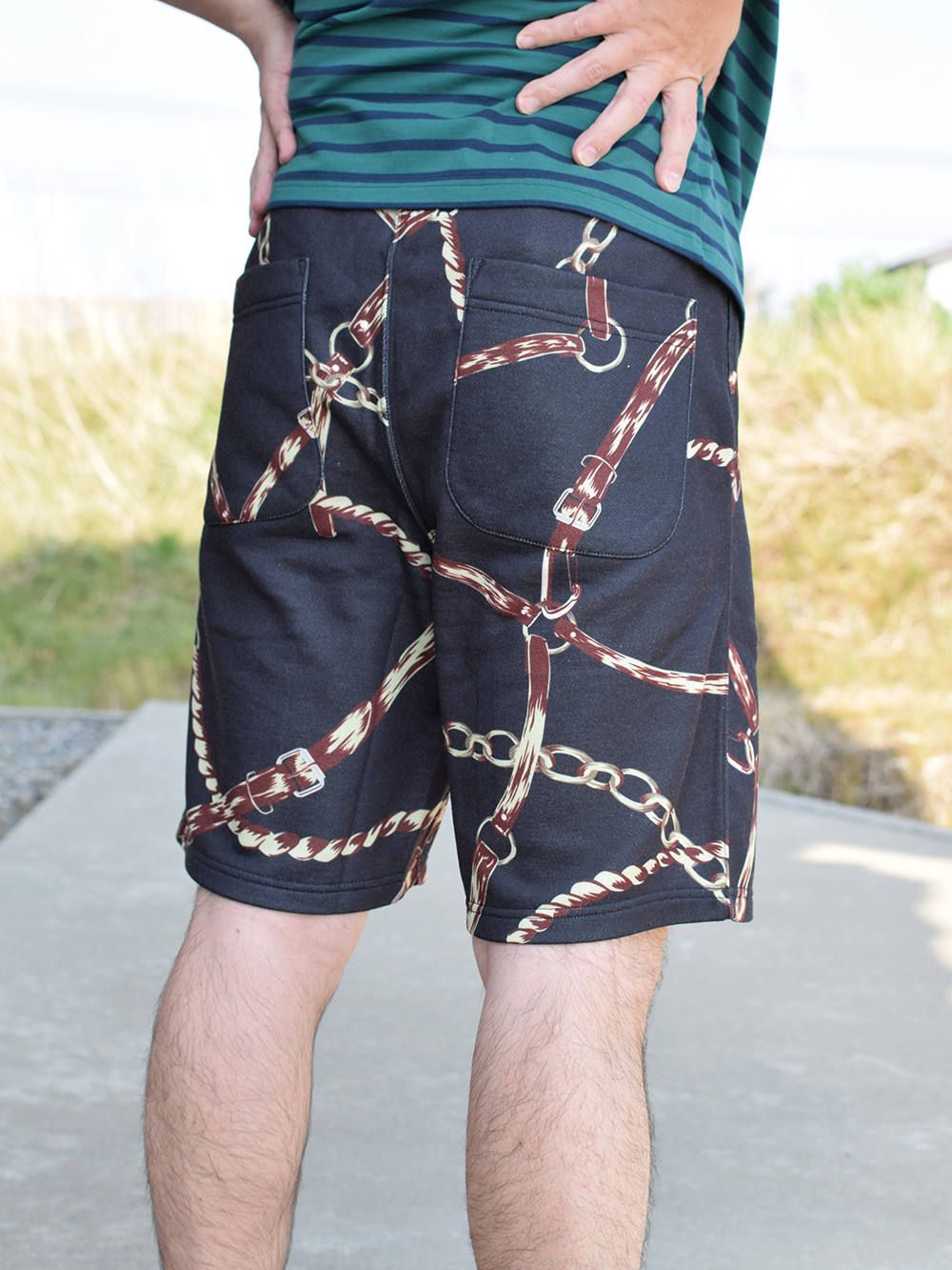 Chain Short Pants