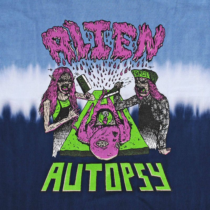 ALIEN AUTOPSY TIE DYE-TEE