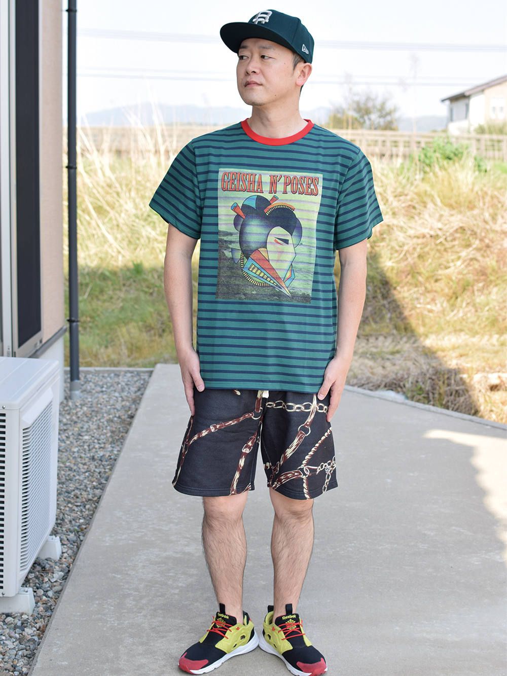 Chain Short Pants