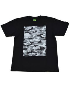 gray camo wall s/s tee
