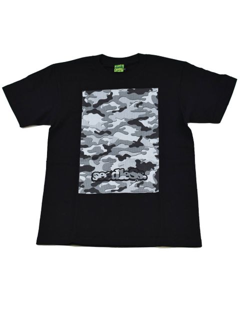 gray camo wall s/s tee