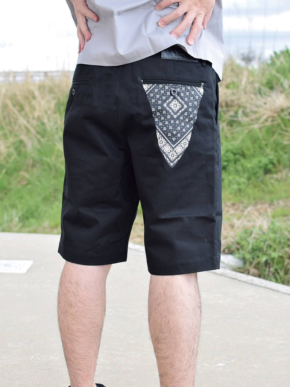 PAISLEY WORK-SHORTS