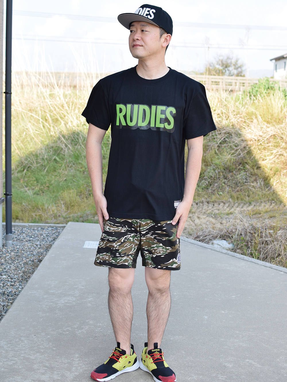 BLAST CAMO-SHORTS