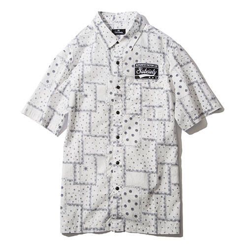 EMBLEM SHIRT-PAISLEY-