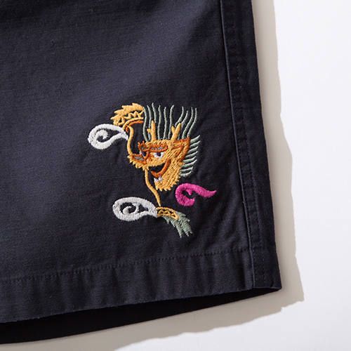 EMBROIDERY SHORTS-廻-