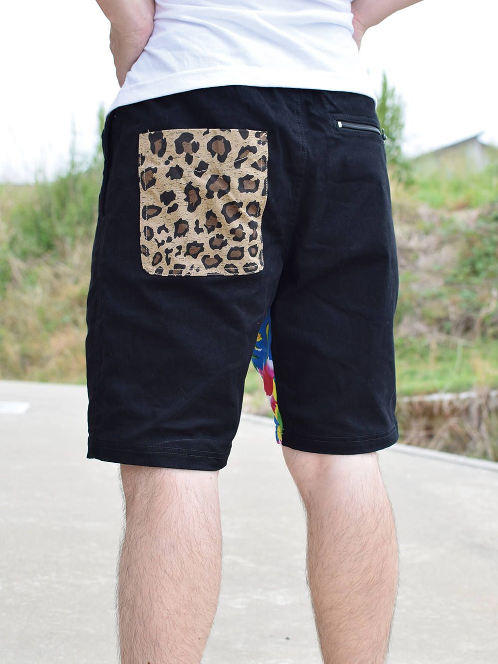 Narrow Short Pants