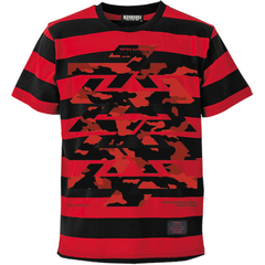 BORDER S/S TEE -Cut the world-