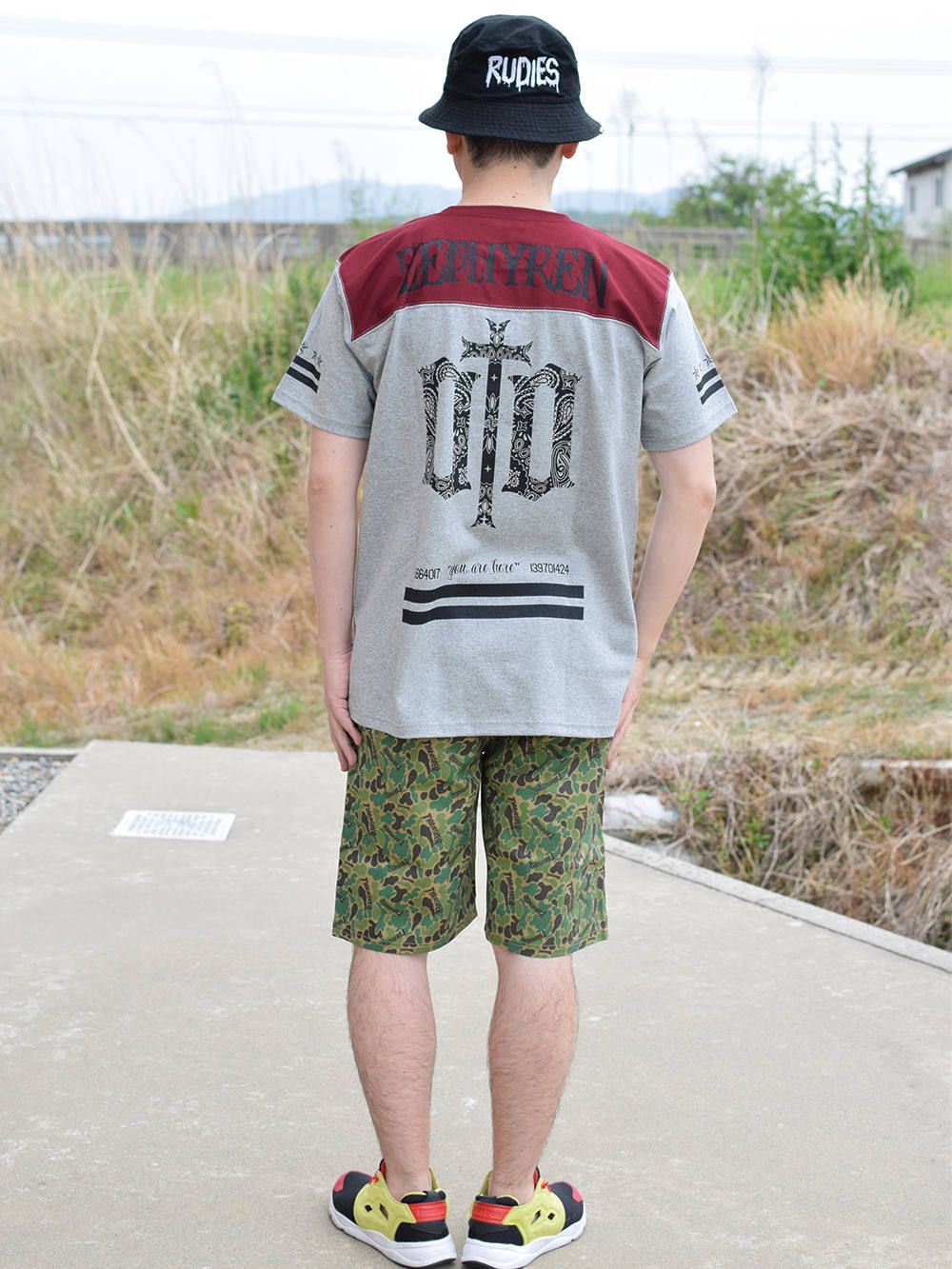 FOOT BALL S/S TEE -ENGRAVE-