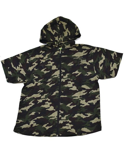 【SeedleSs×DOLL】zip up hoody shirts '17