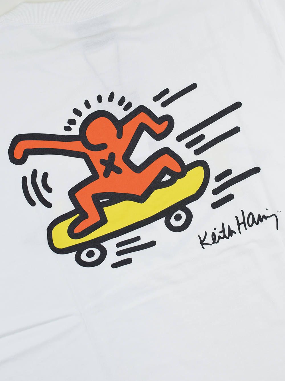 THRASHER × Keith Haring SKATE-T