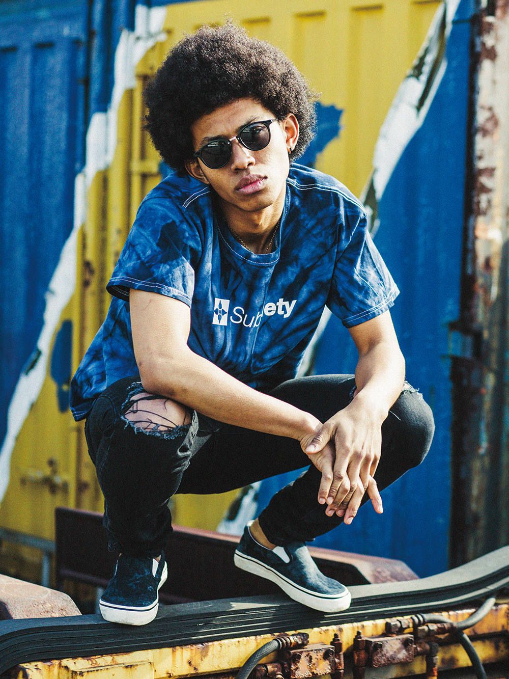 TIE DYE TEE -THE BASE-